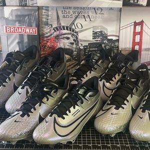 🏈NIKE VAPOR EDGE ELITE 360 2 GREY FOOTBALL CLEATS DA5457-002🏈